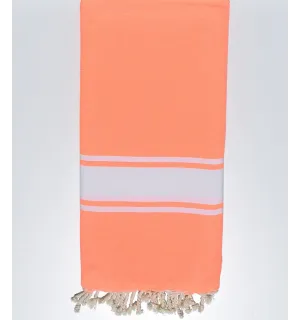 Toalla de playa gigante coral fluorescente 2m * 2m  - 1