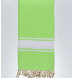 Toalla de playa gigante verde claro 2m * 2m Fouta Tunisia - 1