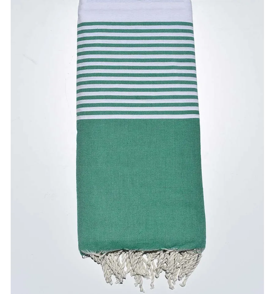Fouta gigante verde ceniza 2m*3m Fouta Tunisia - 2