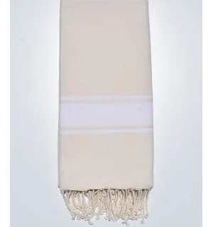 Toalla de playa gigante  crema1.90m*2m  - 1