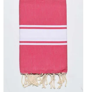 Fouta plato fucsia magenta Fouta Tunisia - 1