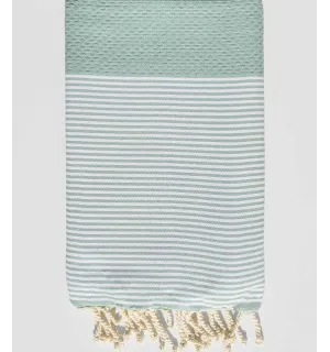 Toalla de playa nido de abeja Viridián  - 1