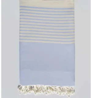 Tiró lavanda con rayas Fouta Tunisia - 1