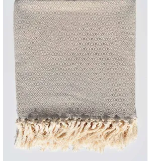 Plaid almendra 1.6m*1.6m  - 1