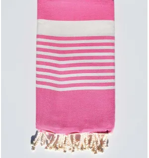 Toalla de playa arturo rosa caramelo Fouta Tunisia - 1