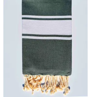 Toalla de playa Verde esmeralda Fouta Tunisia - 1