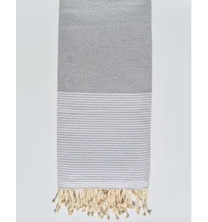 Toalla de playa gigante bis gris claro 1.9m*2m  - 1