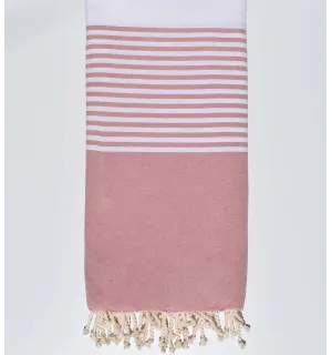 Fouta gigante Rosa oscuro Fouta Tunisia - 1