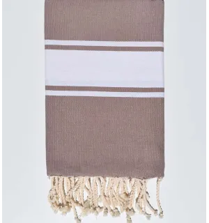 Toalla de playa Plato Secuoya Fouta Tunisia - 1