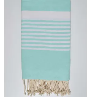 Toalla de playa gigante muy verde claro  - 1