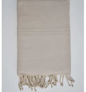 cubre cama arena beige  - 1