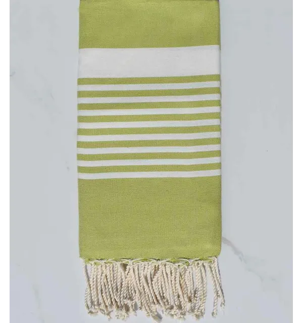 Toalla de playa arthur color pistacho Fouta Tunisia - 2