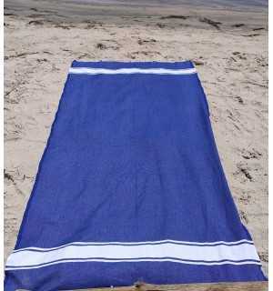 Toalla de playa plana Lapislázuli Fouta Tunisia - 1