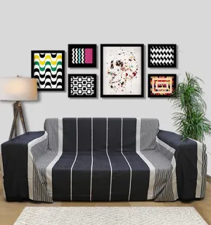 Fouta gigante azul rey oscuro Fouta Tunisia - 1