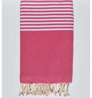 Toalla de playa gigante rosa mexicano Fouta Tunisia - 1 2