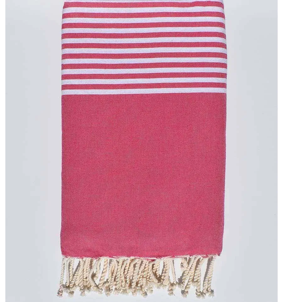 Toalla de playa gigante rosa mexicano Fouta Tunisia - 2