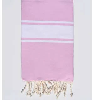 Toalla de playa lila claro Fouta Tunisia - 1