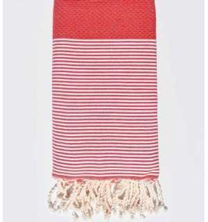 Toalla de playa Roja Fouta Tunisia - 1