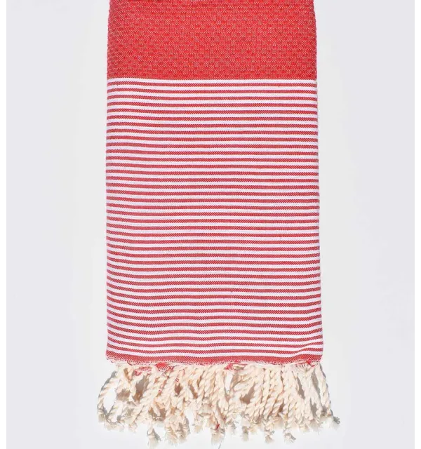 Toalla de playa Roja Fouta Tunisia - 1