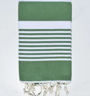 Toalla de playa arturo pasto verde Fouta Tunisia - 1