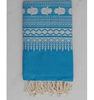 FOUTA KHOMSA mar azul 