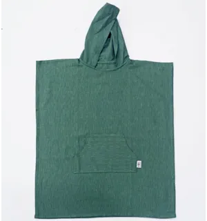 Poncho de playa verde Fouta Tunisia - 1