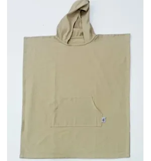 Poncho de playa beige Fouta Tunisia - 1