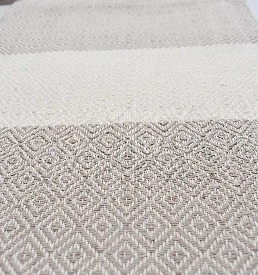 Toalla de playa Diamante beige Fouta Tunisia - 2