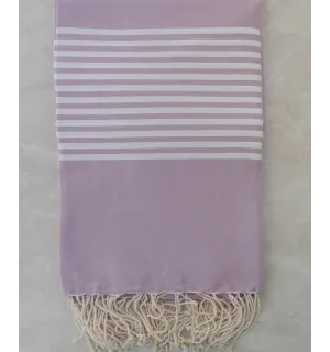 JETé Arabesque écru à rayures rouge et bleu