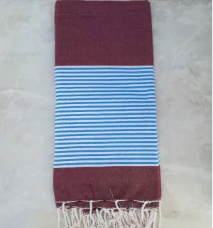 Jeté à rayures