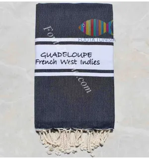 Toalla de playa bordada GUADELOUPE