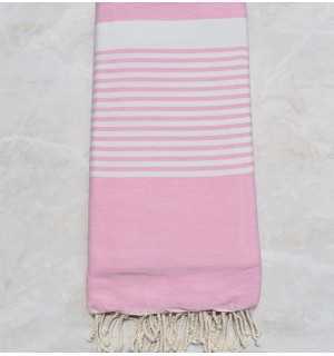 Toalla de playa gigante rosa claro 2m/3m 