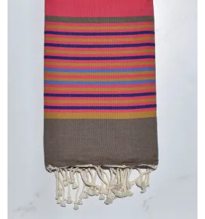 Fouta Plate ziwane violet
