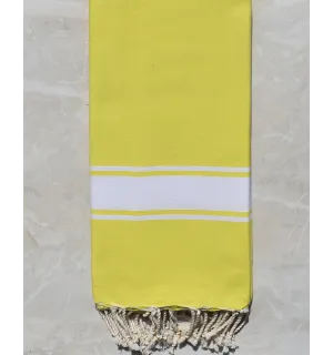 Toalla de playa gigante amarillo canario 2m*2m