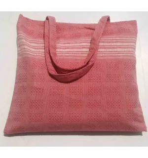 Sac de plage fouta thalasso rouge tomette