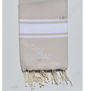 Toalla de playa personalizada La Réserve