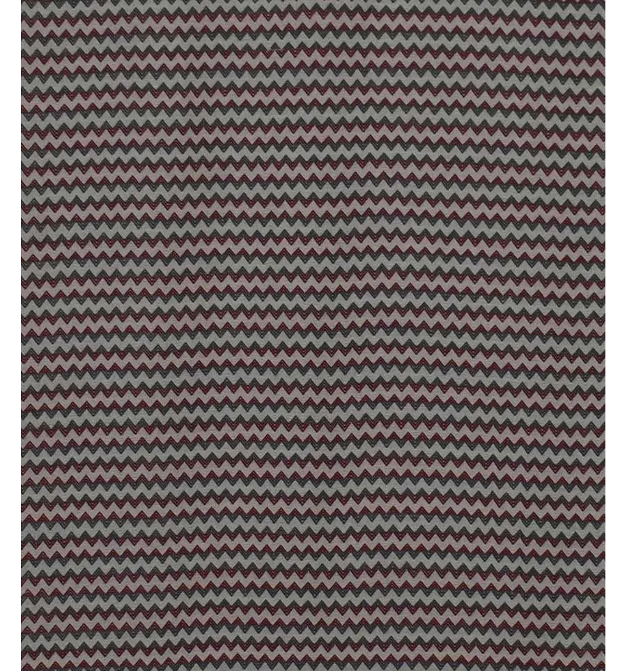 Toalla de playa de zigzag Crema, gris y morado