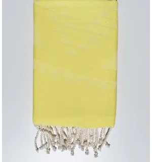 Toalla de playa Bohemio amarillo chartreuse 