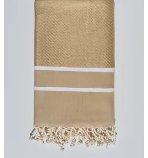 fouta plate rouge anglais 