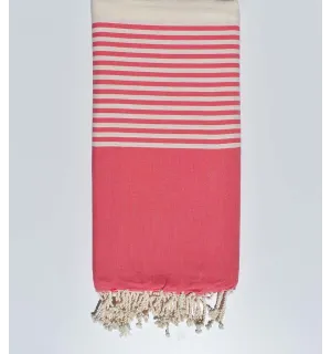 Fouta gigante escarlata 