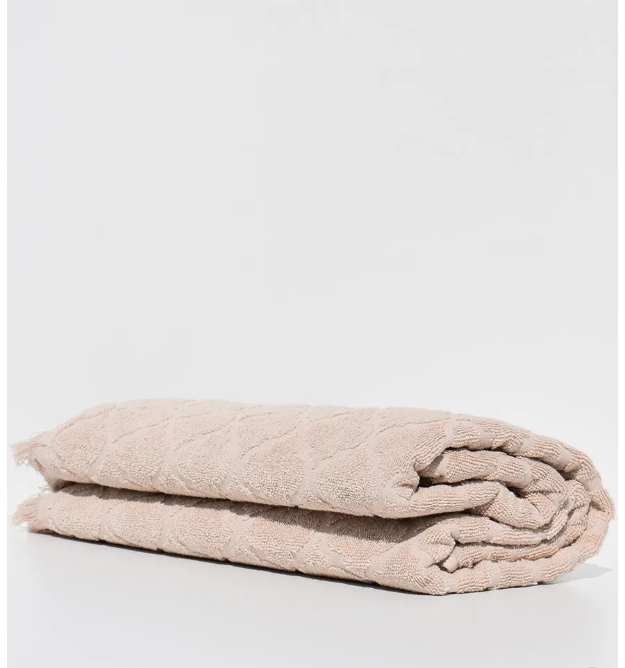 Toallas de baño Elyssa beige
