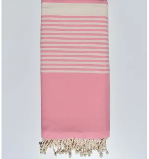 cubre cama bebe rosa 