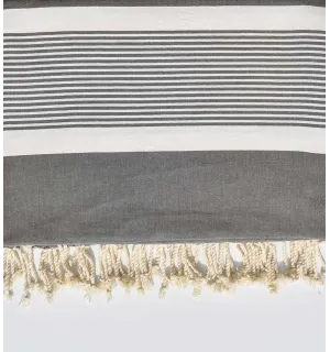 Fouta gigante gris topo 2m * 2.80m  - 1