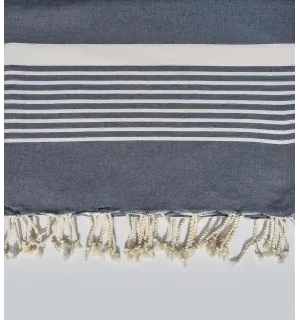 Fouta gigante horizonte azul 2 m * 2.80m Fouta Tunisia - 1