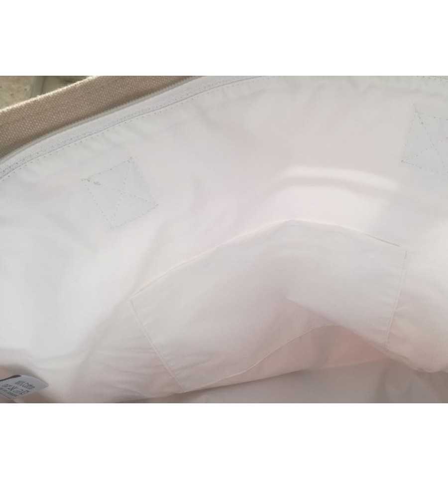 bolso de playa de color greige - FOUTA TUNISIA