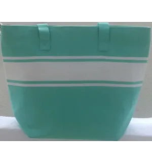 Bolso de playa verde turquesa Fouta Tunisia - 1