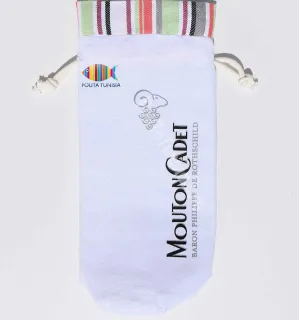 Bolsa personalizada de Mouton Cadet Fouta Tunisia - 1